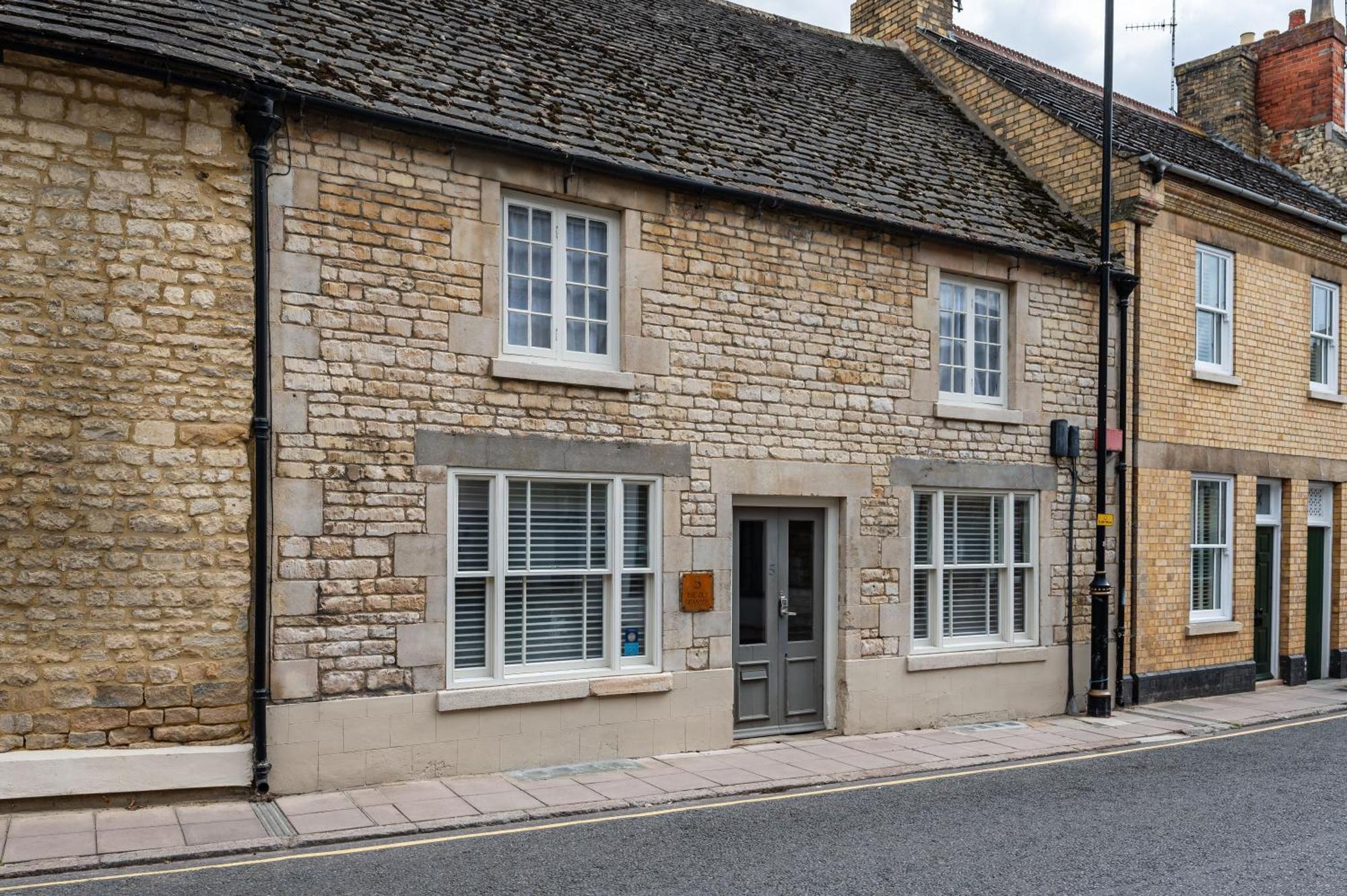 Spacious, Luxury Town Centre Granary Conversion Stamford Exterior foto